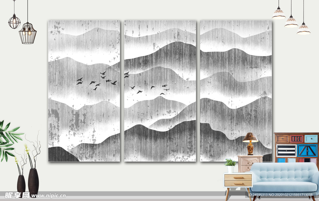 山水画