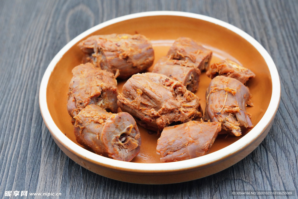 麻辣鸭脖美食食材背景海报素材