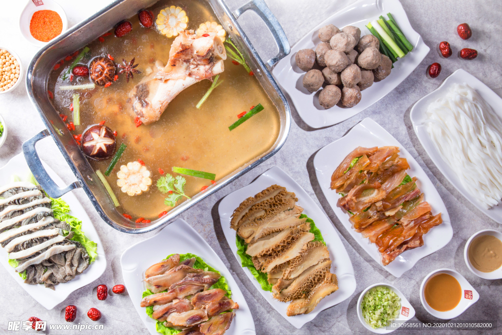 涮牛肉 涮菜 火锅 火锅涮菜