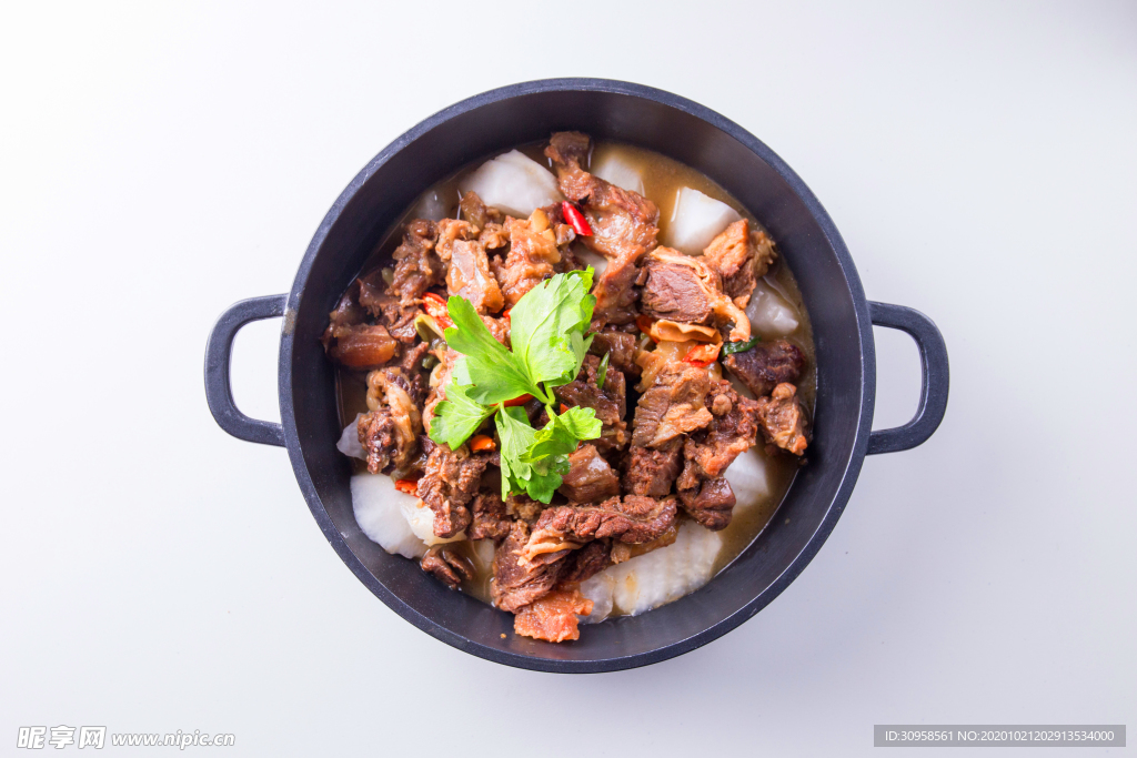 火锅 牛肉锅 香辣牛肉 红烧牛