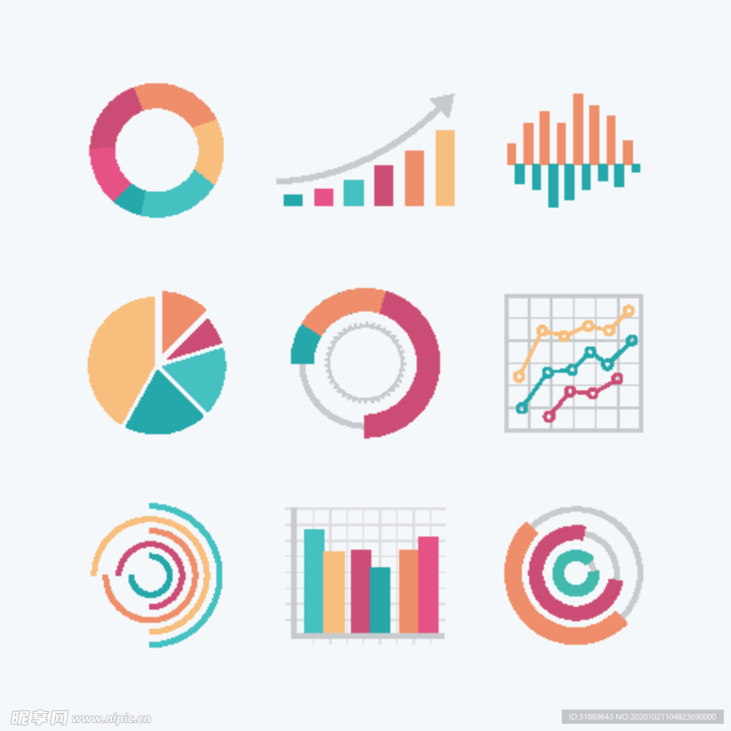信息图模板 流程