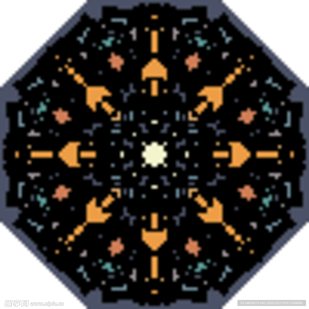 古典少数民族花纹底纹矢量