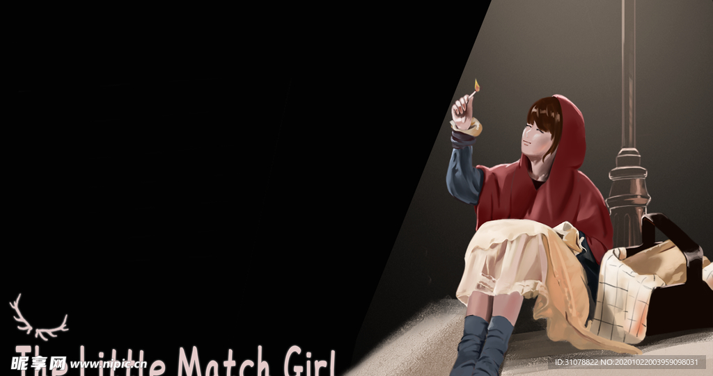 人物生活场景卡通插画