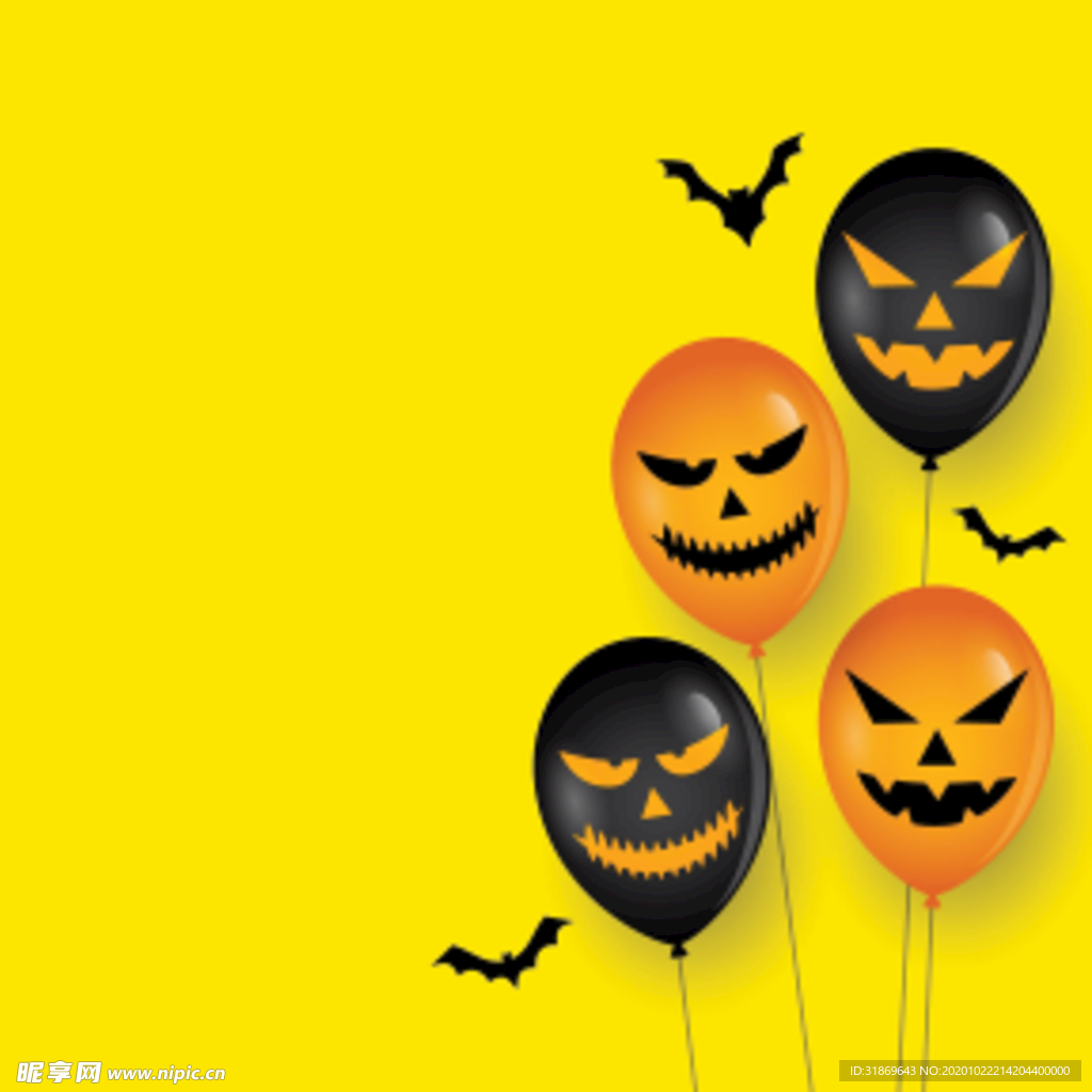 万圣节 鬼怪 蝙蝠