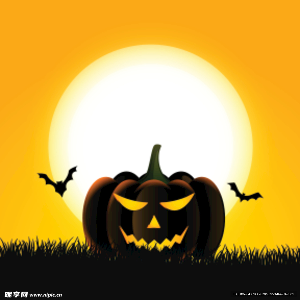 万圣节 鬼怪 蝙蝠