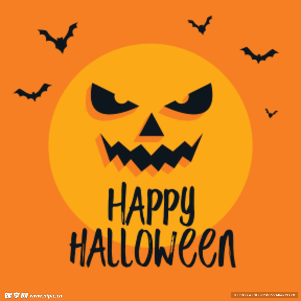 万圣节 鬼怪 蝙蝠