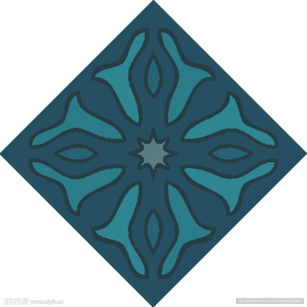 古典少数民族花纹底纹矢量