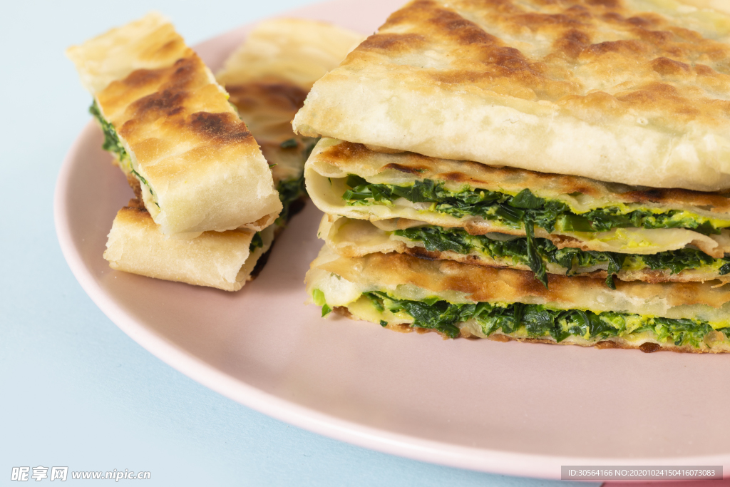 煎饼美食食材背景海报素材