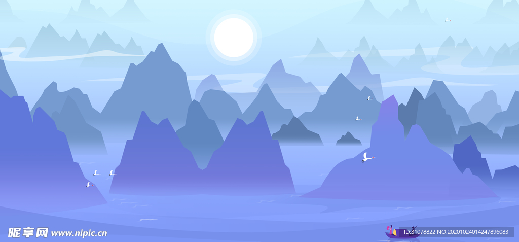 卡通动漫创意插画