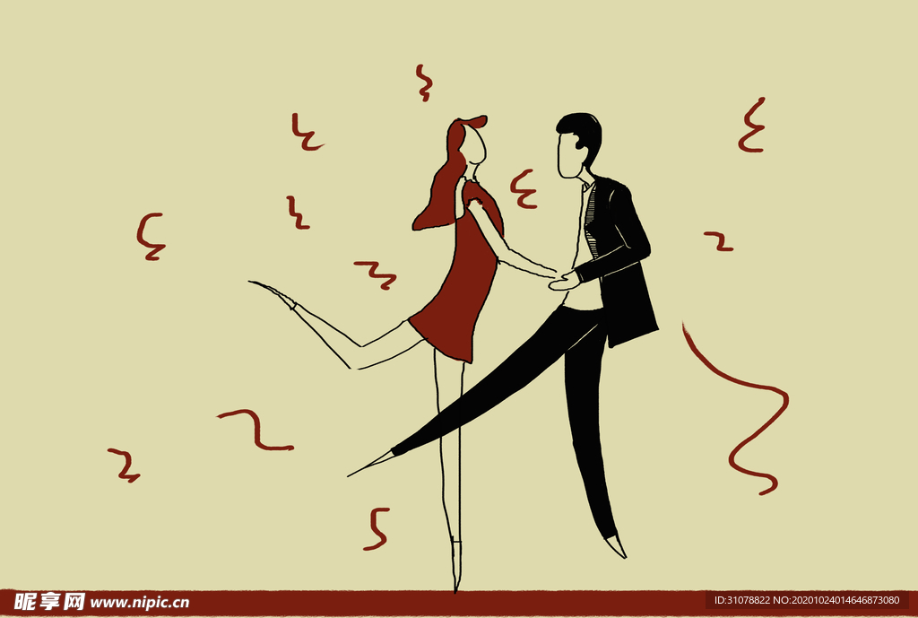 卡通动漫创意插画