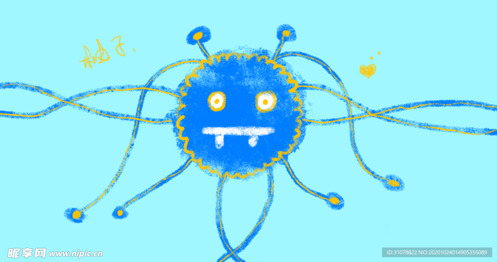 卡通动漫创意插画