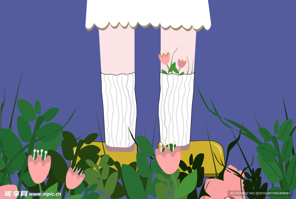 卡通动漫创意插画