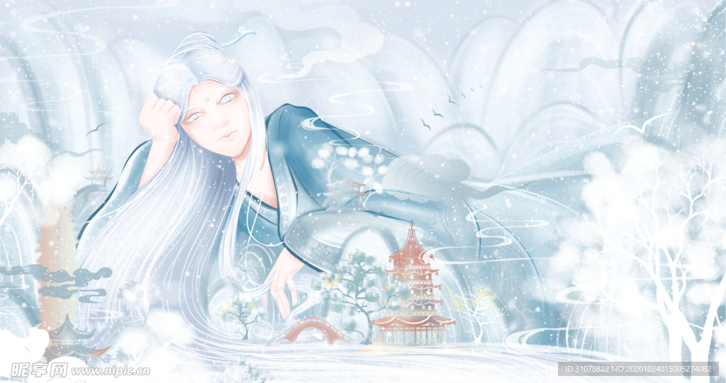 卡通动漫创意插画