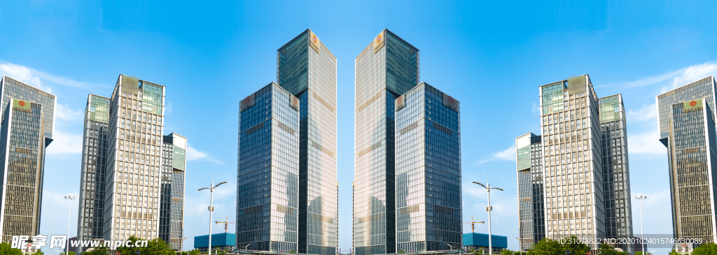 大城市建筑风景摄影