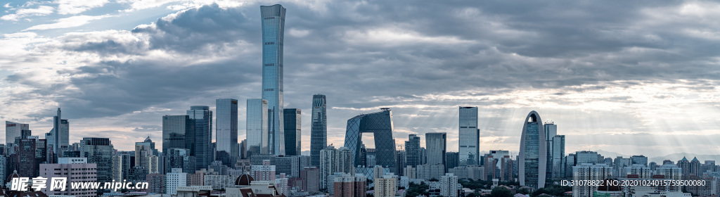 大城市建筑风景摄影