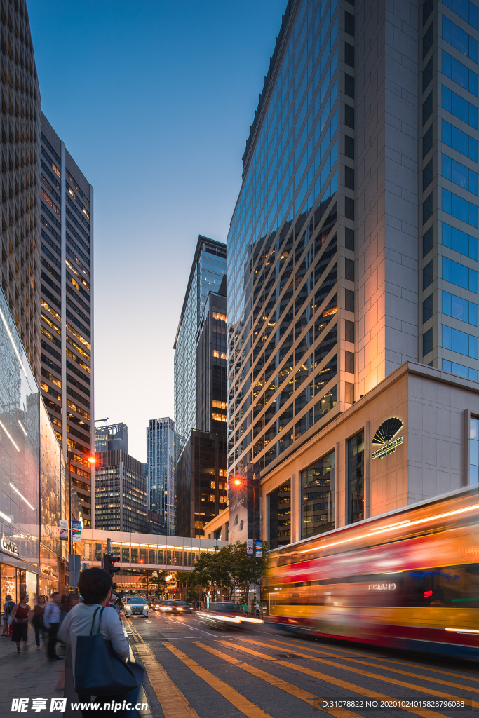 大城市建筑风景摄影