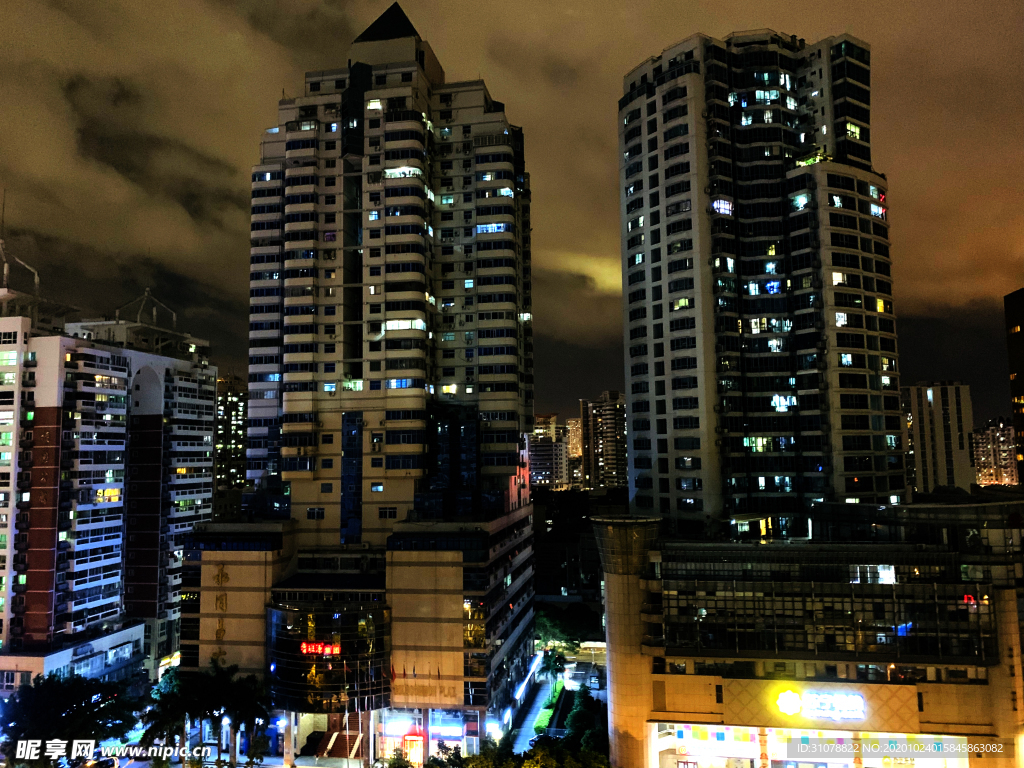 大城市建筑风景摄影