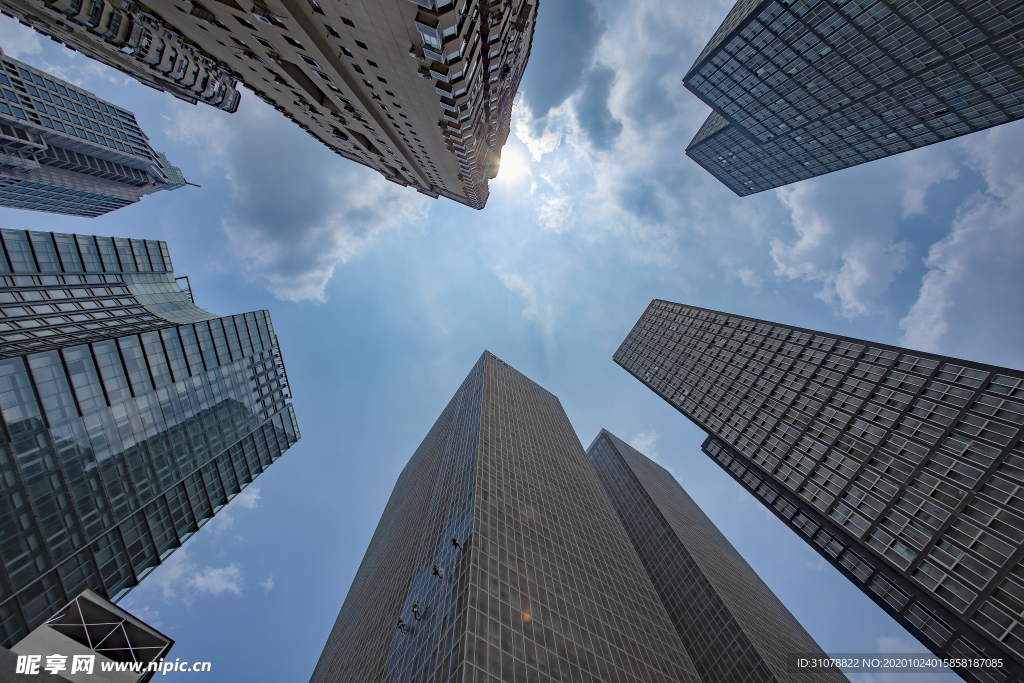 大城市建筑风景摄影