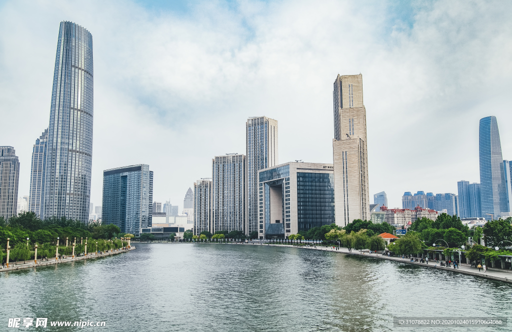 大城市建筑风景摄影