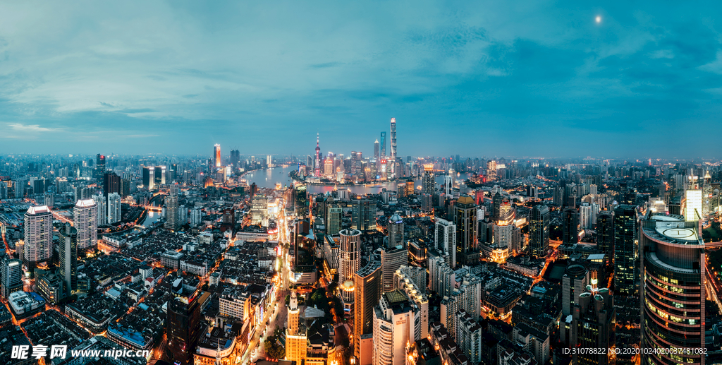 大城市建筑风景摄影