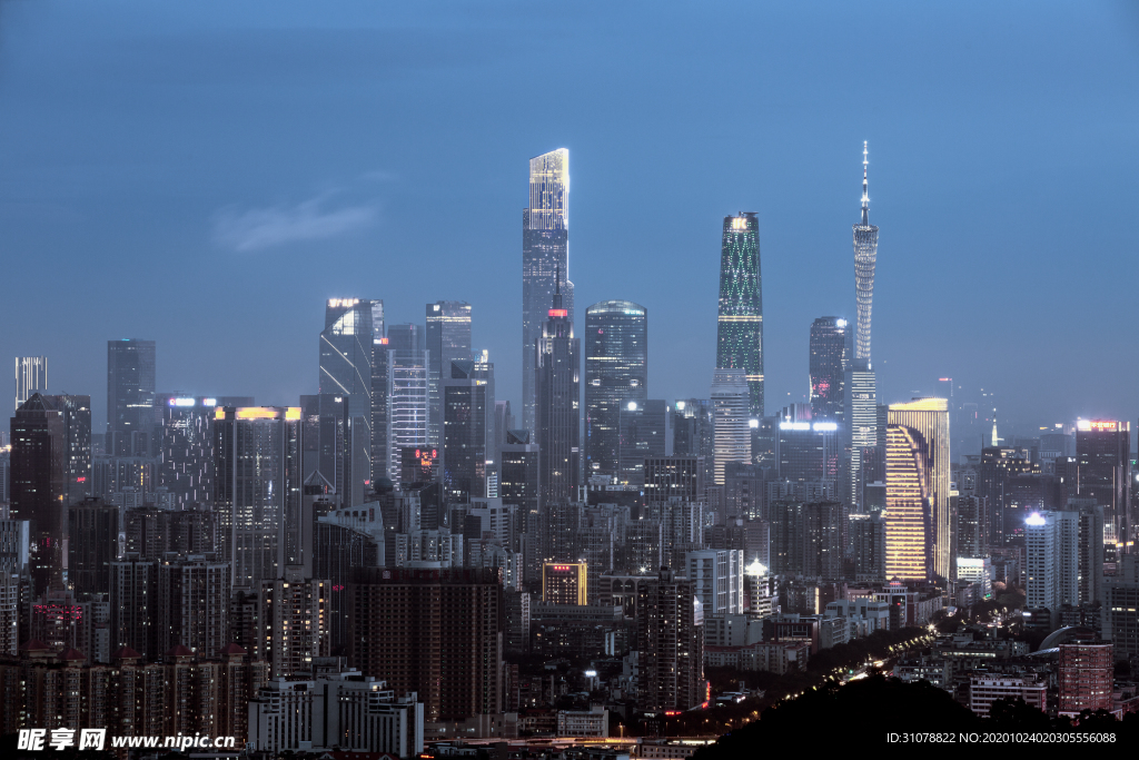 大城市建筑风景摄影