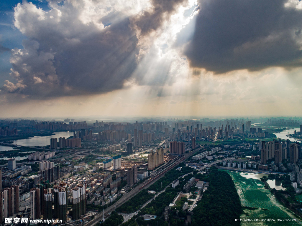 大城市建筑风景摄影