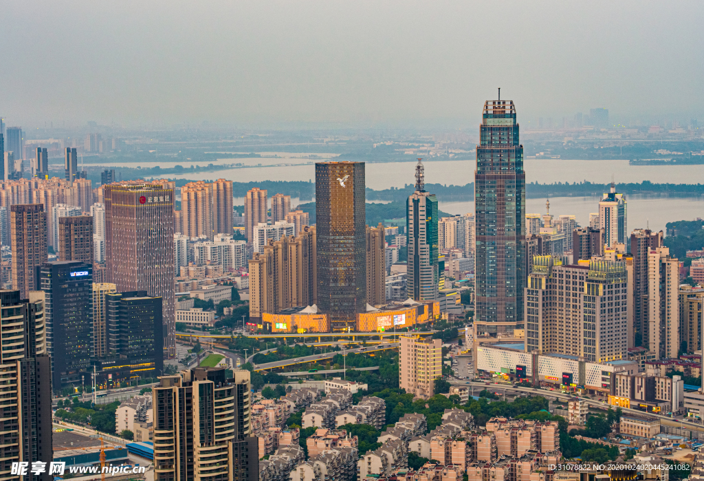 大城市建筑风景摄影