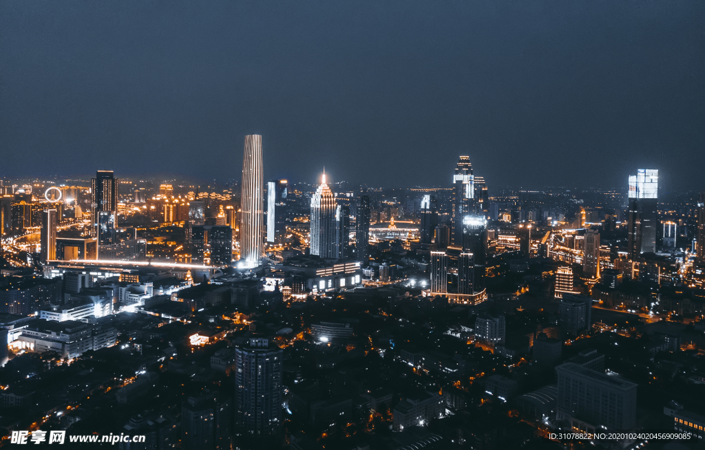 大城市建筑风景摄影