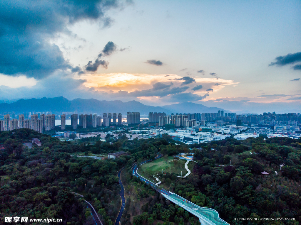 大城市建筑风景摄影