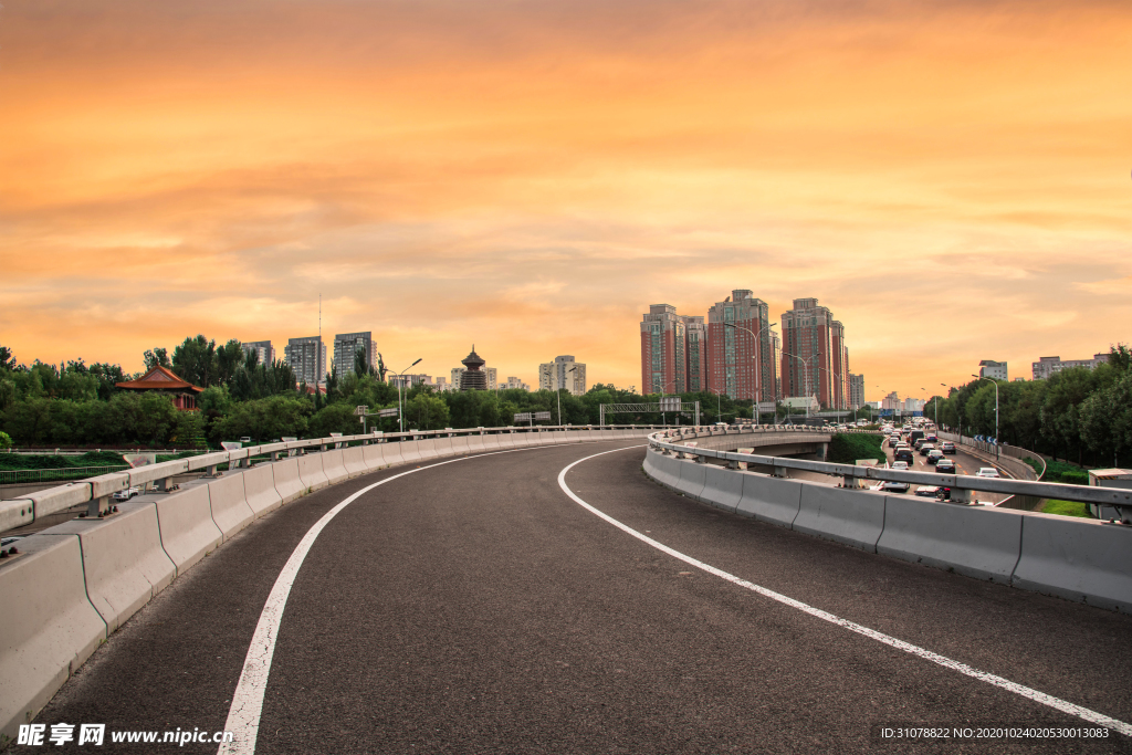 大城市建筑风景摄影