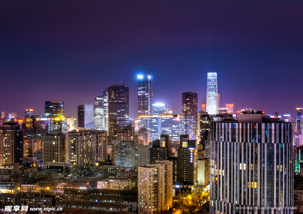 大城市建筑风景摄影