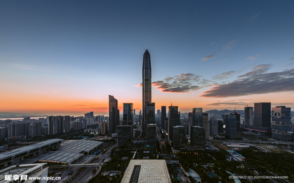 大城市建筑风景摄影