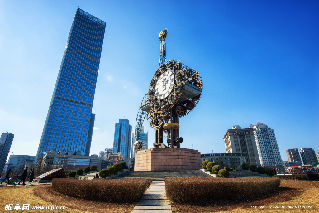 大城市建筑风景摄影