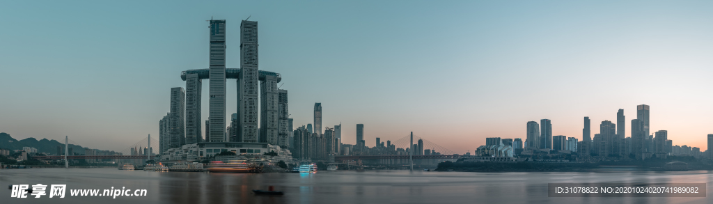 大城市建筑风景摄影