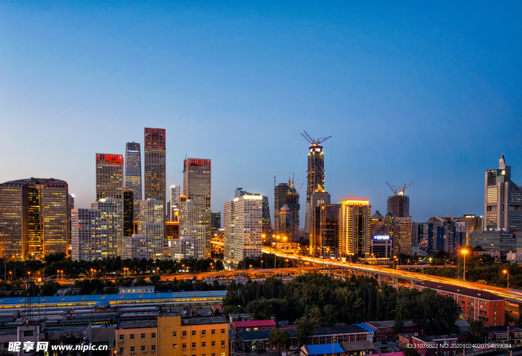 大城市建筑风景摄影