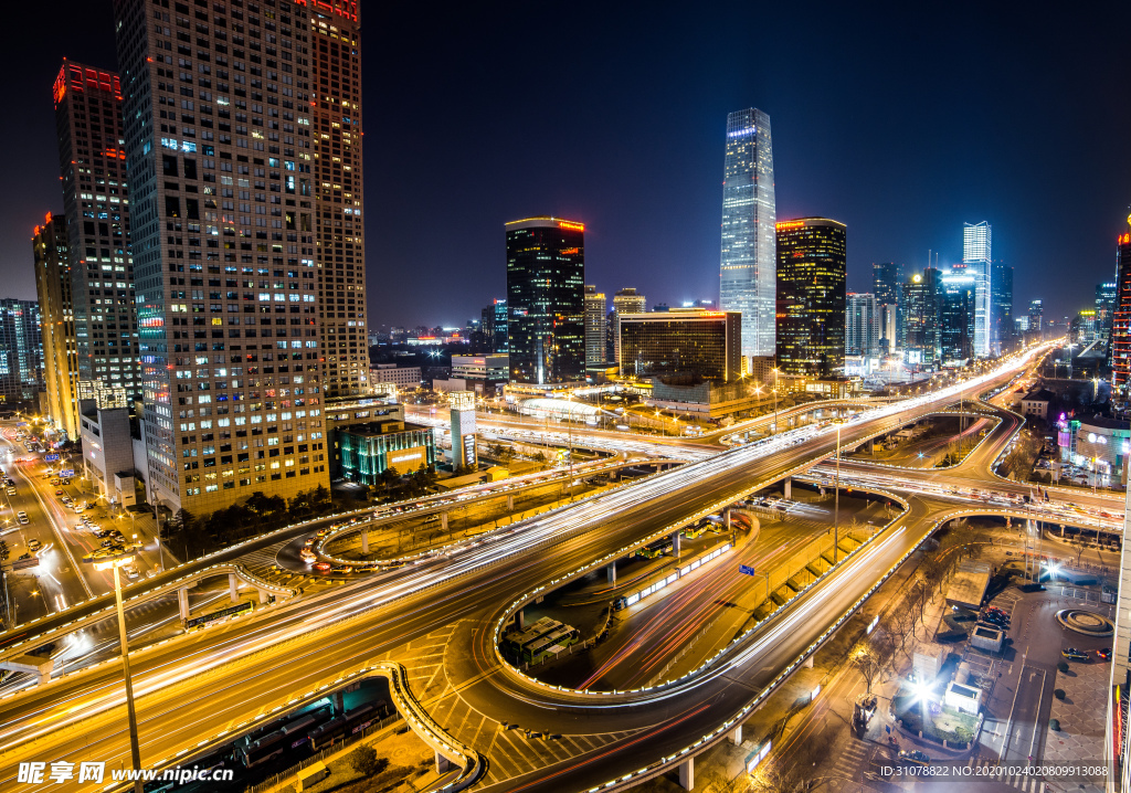 大城市建筑风景摄影