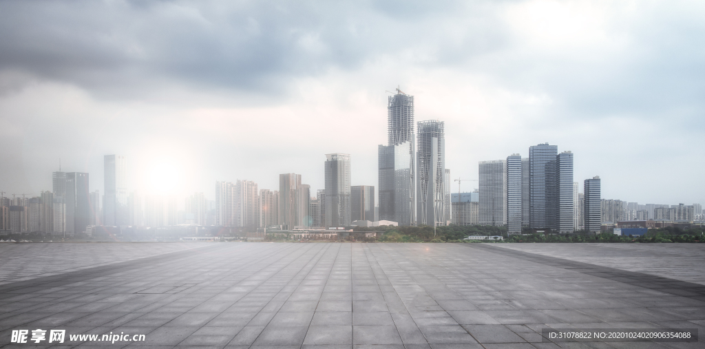 大城市建筑风景摄影