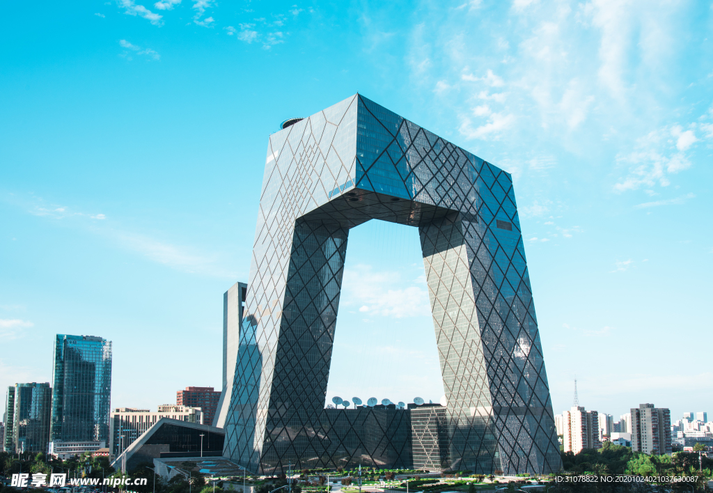 大城市地标建筑风景摄影