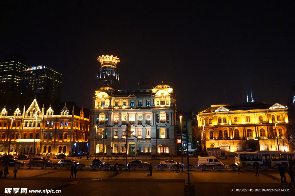 大城市地标建筑风景摄影