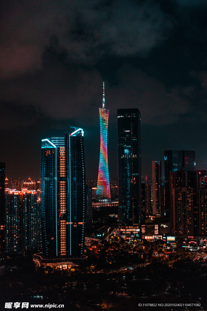 大城市地标建筑风景摄影