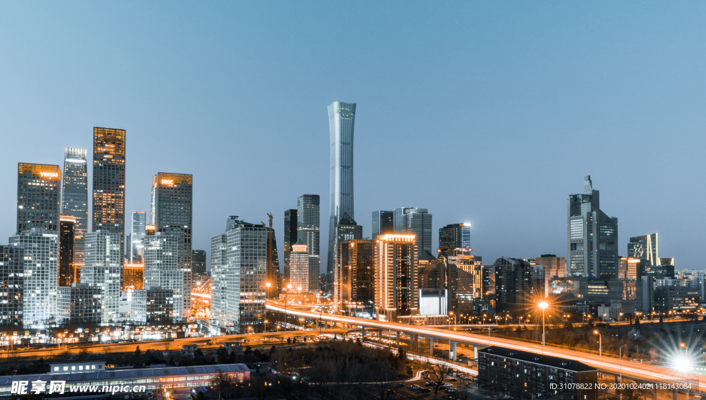 大城市地标建筑风景摄影