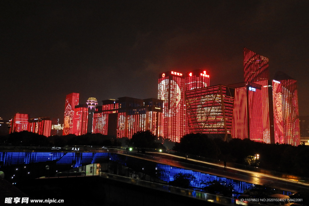 大城市地标建筑风景摄影