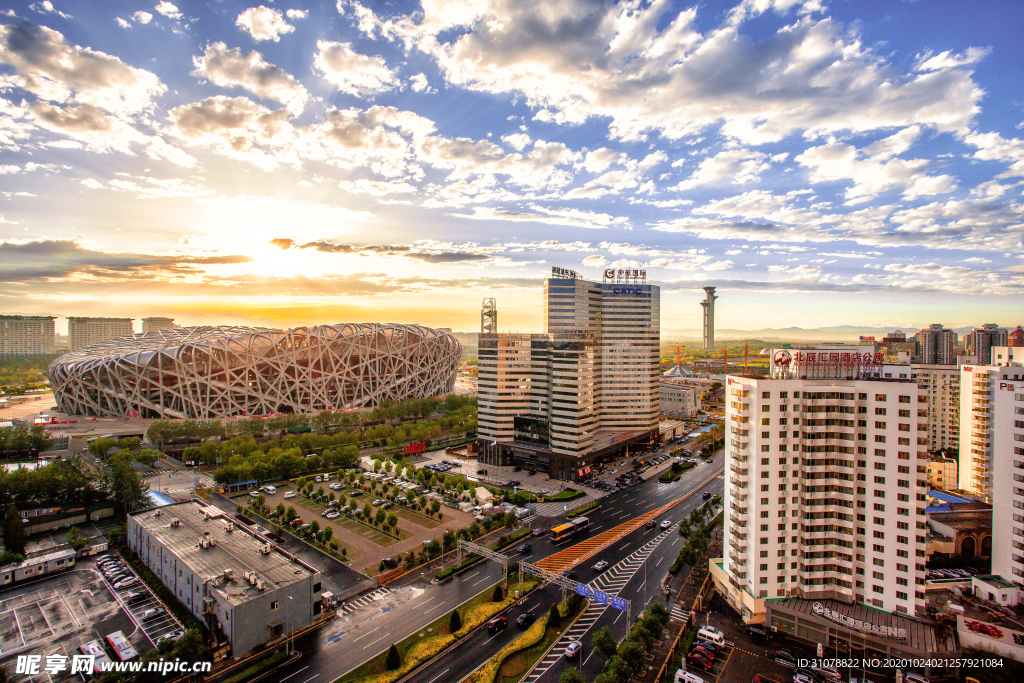 大城市地标建筑摄影