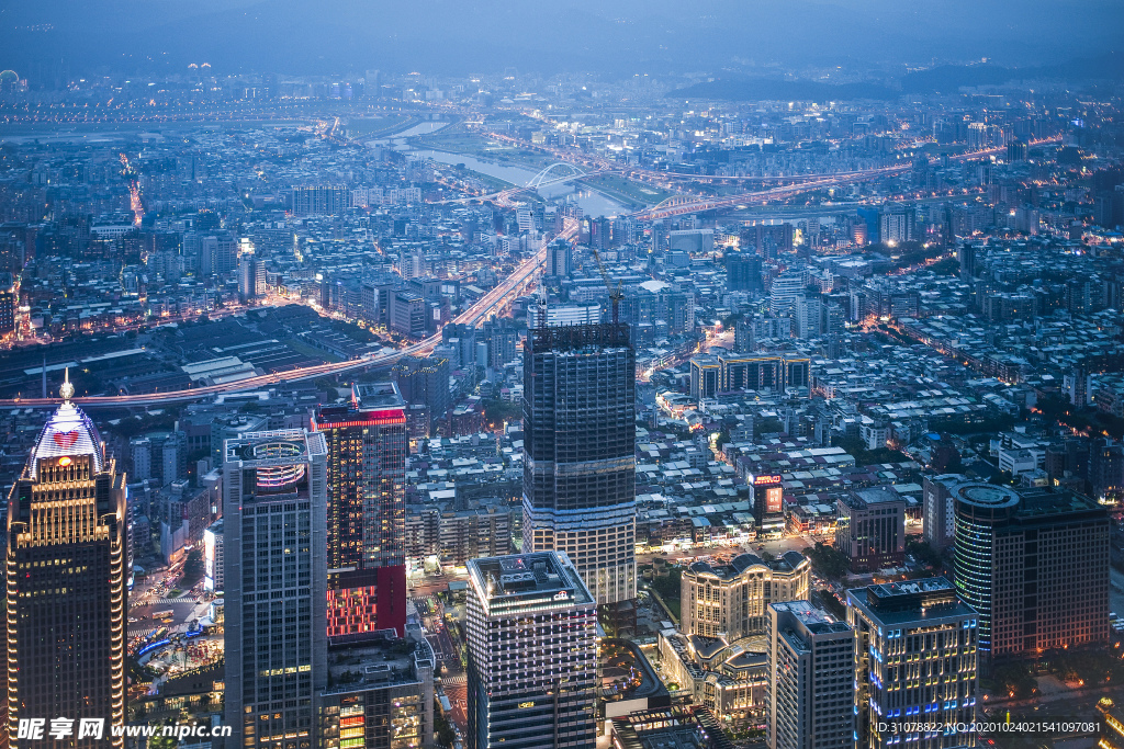 大城市地标建筑摄影