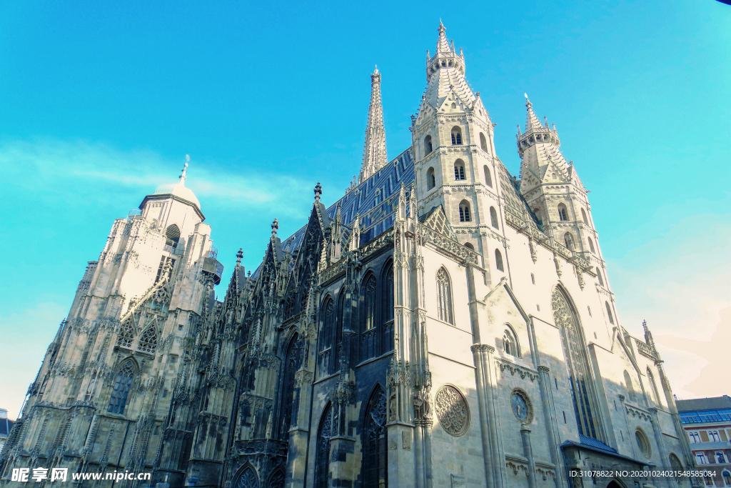 大城市地标建筑摄影