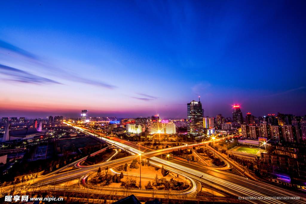 大城市地标建筑摄影