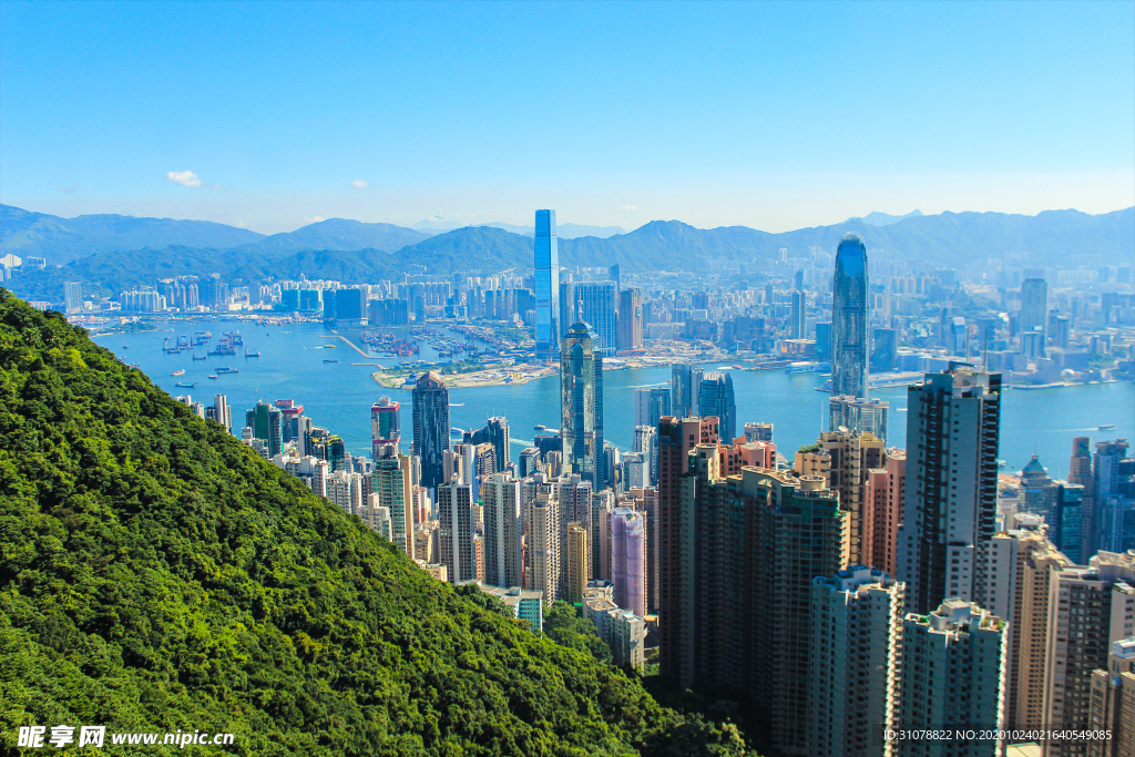 大城市地标建筑摄影