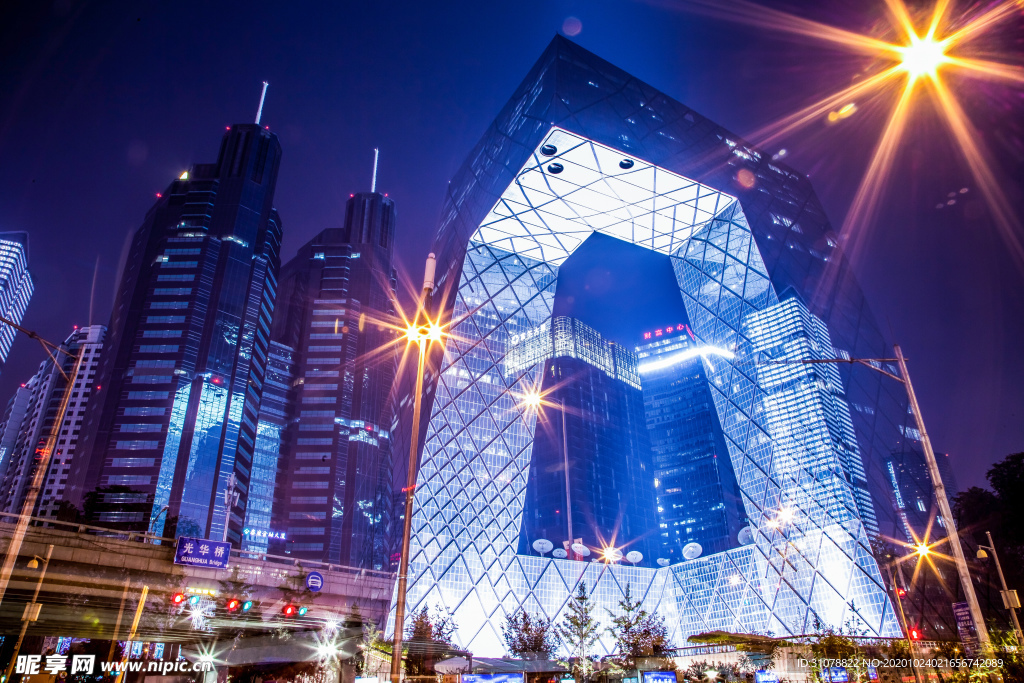 大城市地标建筑摄影