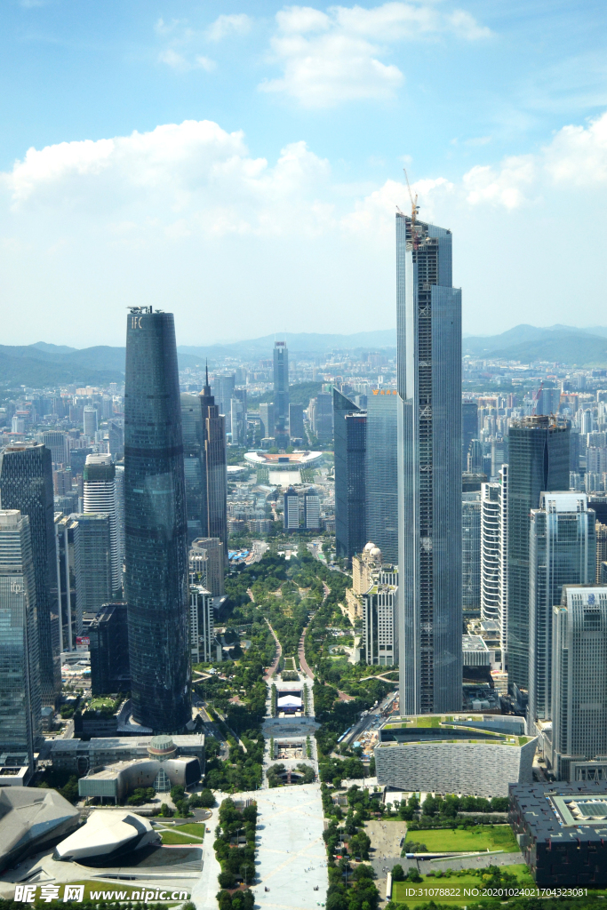 大城市地标建筑摄影