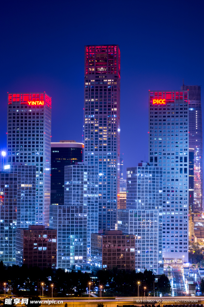 大城市地标建筑摄影